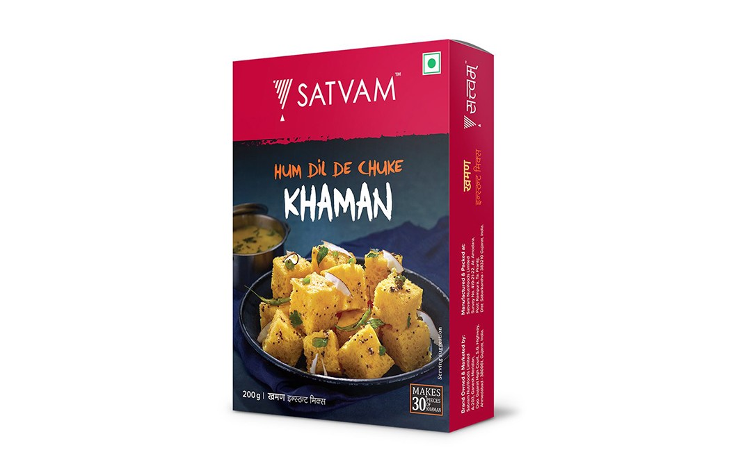 Satvam Khaman Instant Mix    Box  200 grams